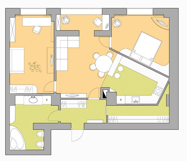 Планировка квартиры с 3 окнами. Трешка 65 м2 планировка монолит. Перепланировка 60 кв м. Перепланировка линейной двушки 50кв. Из двухкомнатной в трехкомнатную перепланировка.